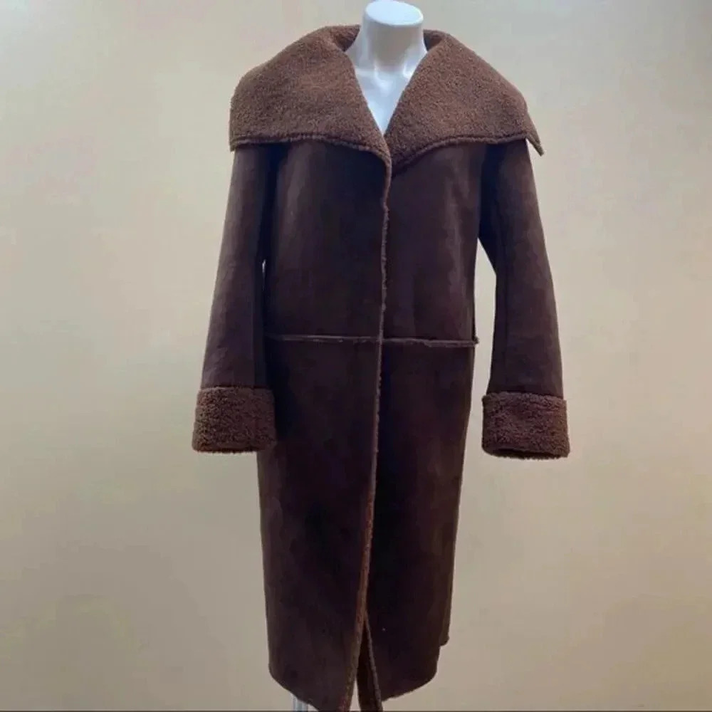 Solitaire Sherpa women coats - Picture 5 of 15